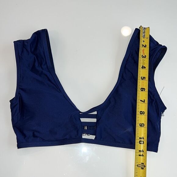 NWOT Splendid Navy Bralette Bikini Top Small - Picture 5 of 8